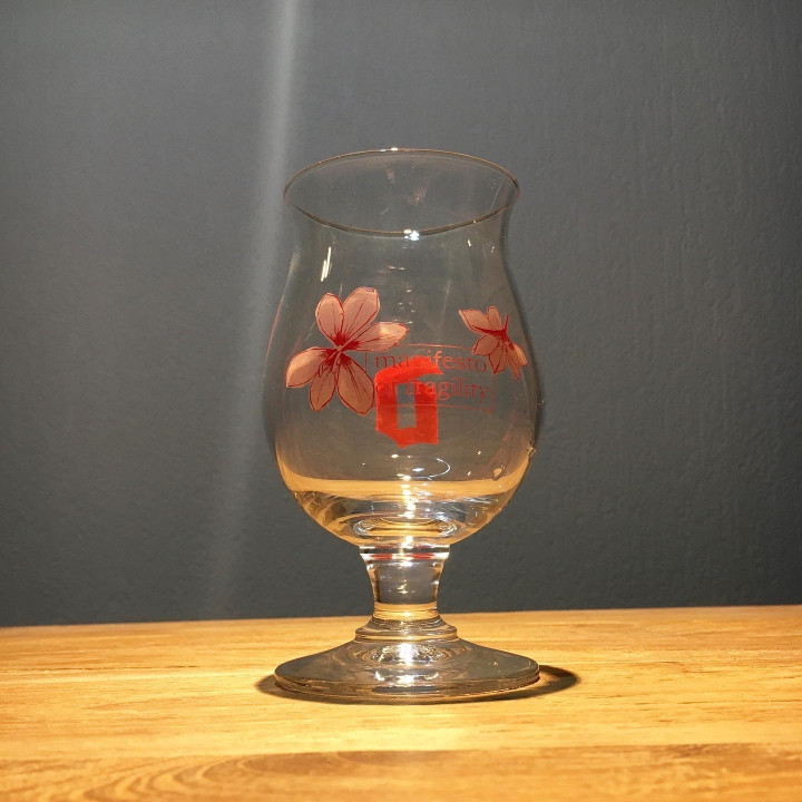 Verre bière Duvel collection 69 Biennale