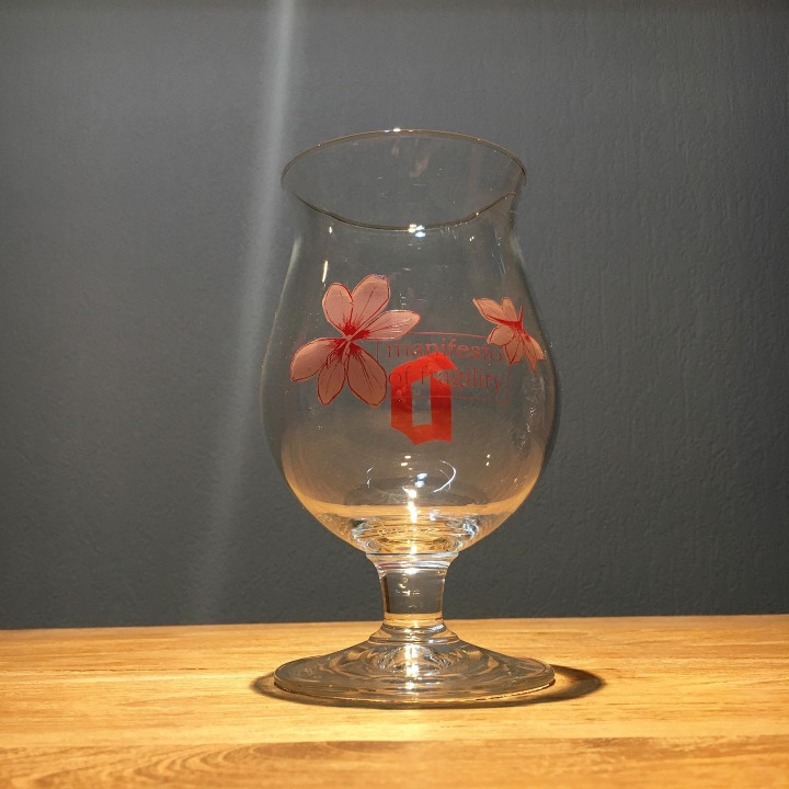 Verre bière Duvel collection 70 Biennale 16,5cl