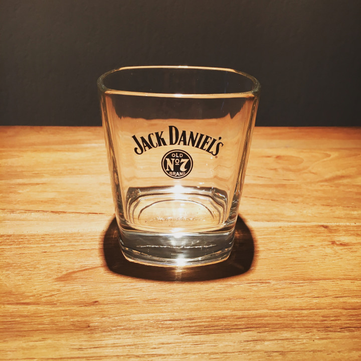 Verre Jack Daniel's Old7 on the rocks modèle 2