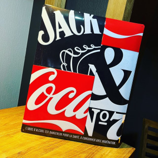 Metalen Plaat Jack Daniel’s & Co model 2