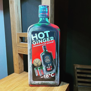 Metalen Plaat Jägermeister Hot Ginger