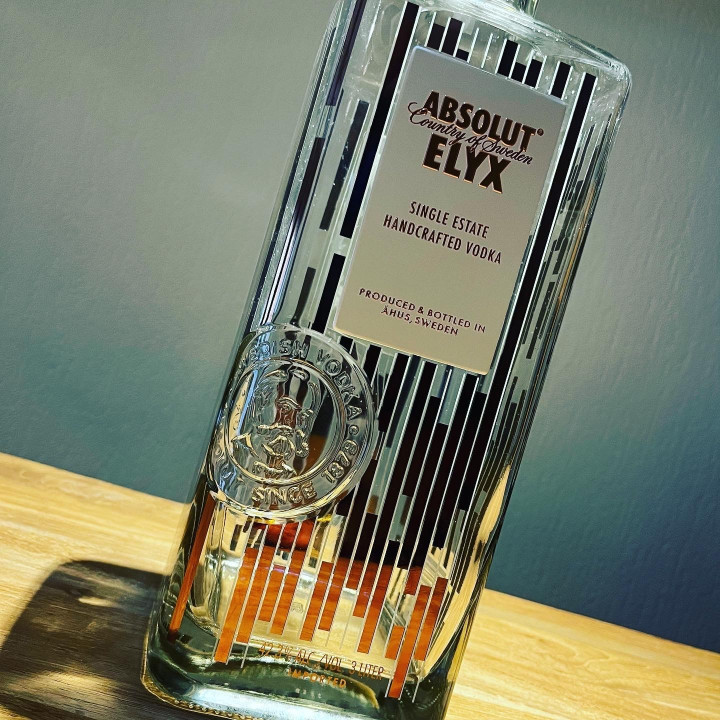 Dummy bottle Absolut ELYX 3L