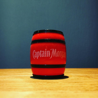Verre Captain Morgan Tonneau pvc shooter