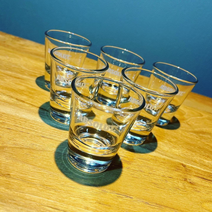 Glas shooter Absolut Vodka model 6