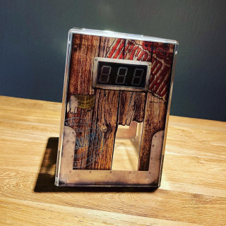 Capsulecollector met flesopener Desperados LED