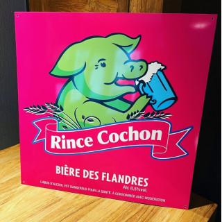 Wall plate Rince-Cochon PVC
