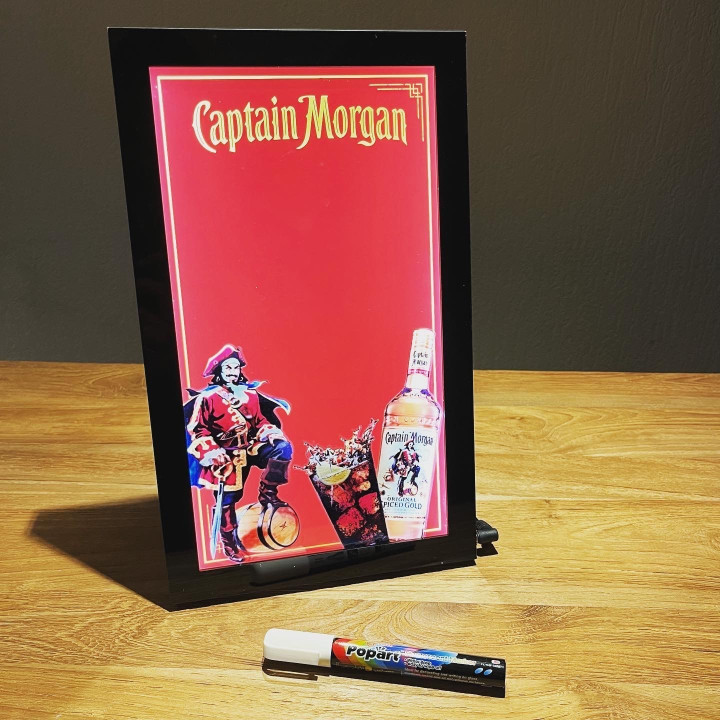 Wallplate Captain Morgan LED