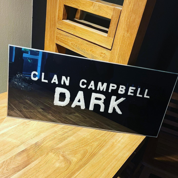 Illuminated Sign Clan Campbell LED