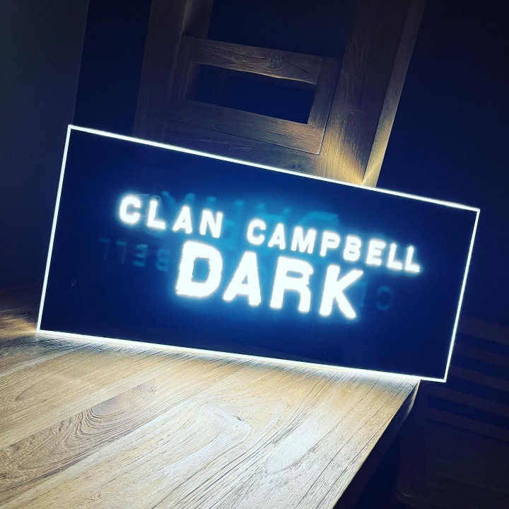 Illuminated Sign Clan Campbell LED