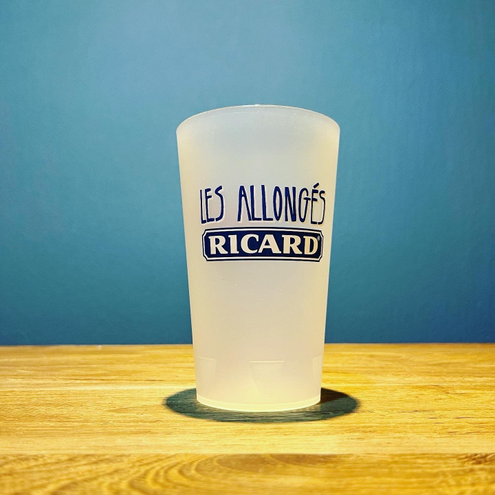 Glas Les allongés Ricard 25cl model 3 pvc
