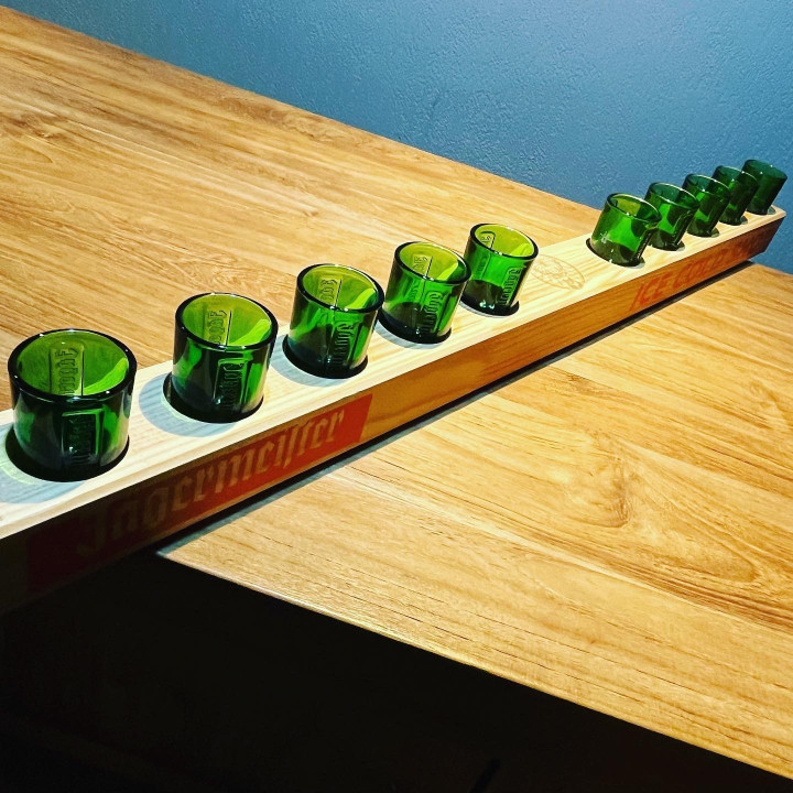 Set meter Jägermeister + 10 shooters