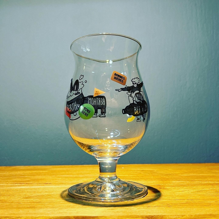 Verre bière Duvel collection 73 Les Berthom 2022