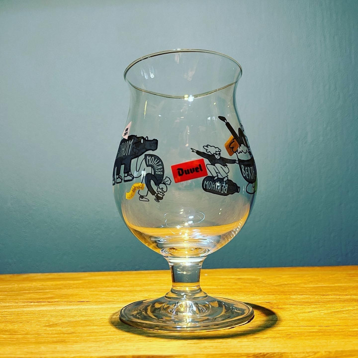 Verre bière Duvel collection 73 Les Berthom 2022