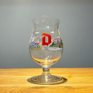 Verre bière Duvel collection 74 Rhode Island