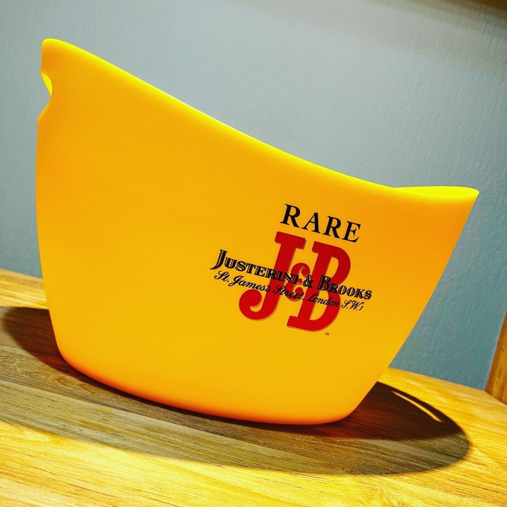 Ijsemmer J&B gele pvc 4fl model 2