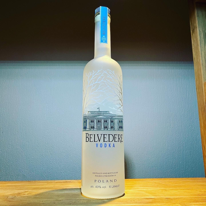 Dummy bottle Belvedere Vodka 6L (Mathusalem)