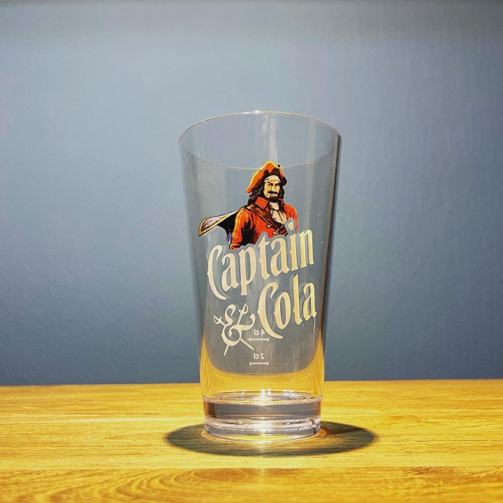 Glass Captain Cola PVC
