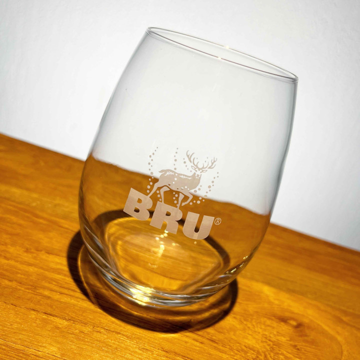 Glass Bru tumbler model 4