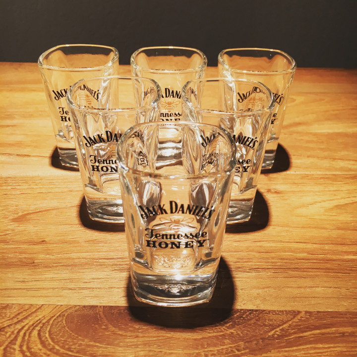 Glass Jack Daniel's Honey shooter