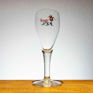 Verre bière Brugse Zot galopin