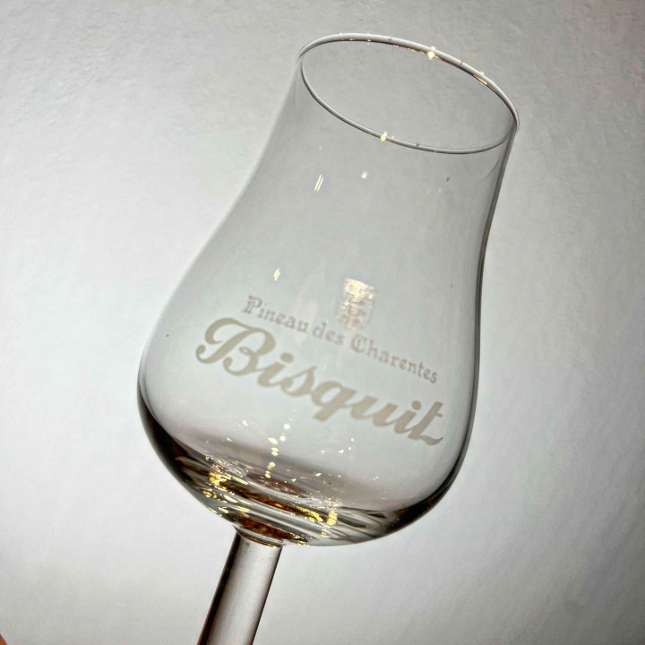 Verre Bisquit sur pied