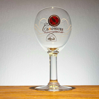Verre bière Leffe Membrum Societatis Canonicus