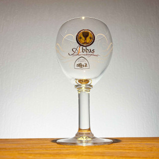 Verre bière Leffe Membrum Societatis Abbas