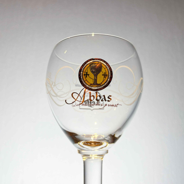 Verre bière Leffe Membrum Societatis Abbas