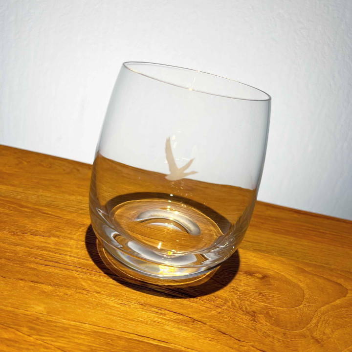 Glas Grey Goose on the rocks