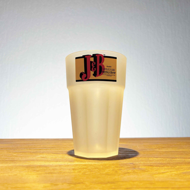 Glass "Smirnoff + J&B" mojito PVC