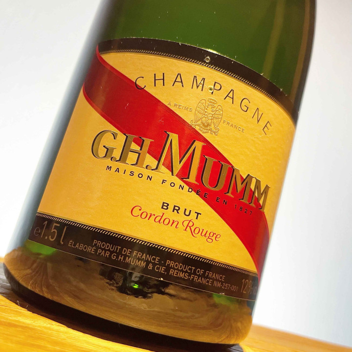 Dummy bottle Mumm Cordon rouge 1,5L