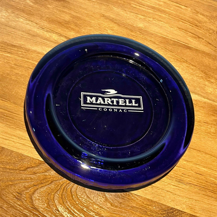 Asbak Martell Cognac