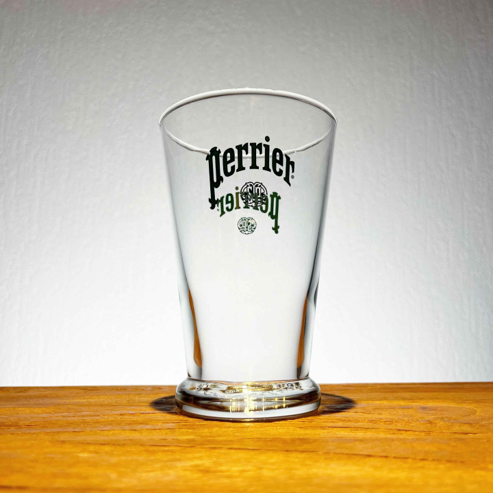 Glass Perrier 39cl