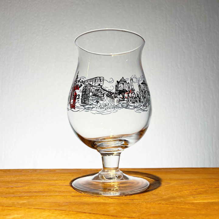Verre bière Duvel collection 87 - Chicago
