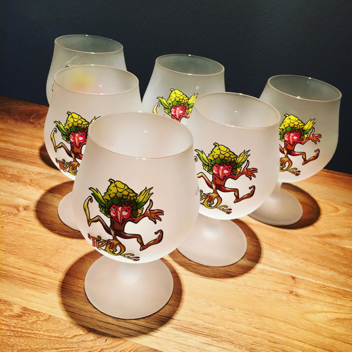 Bierglas Cuvée des Trolls model 2