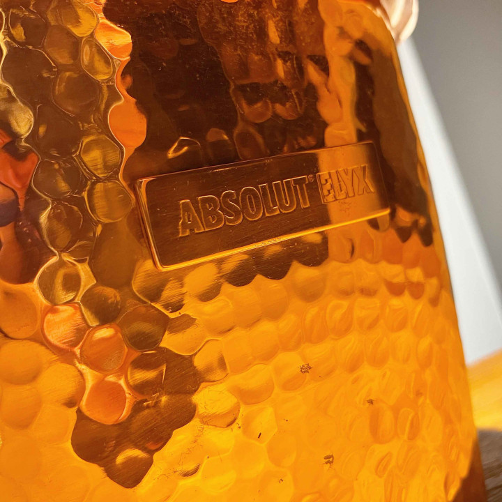 Bottle bucket Absolut Elyx 1b copper