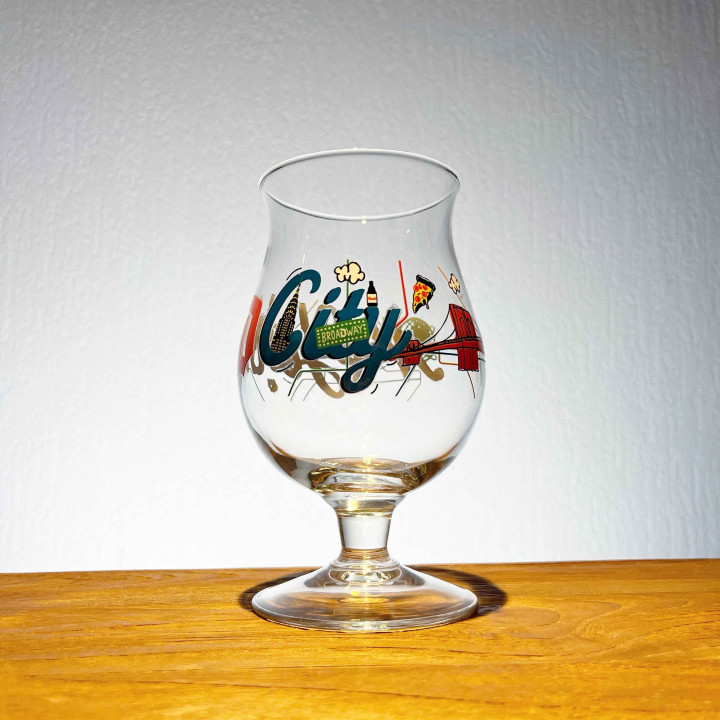 Verre bière Duvel collection 91 - New York
