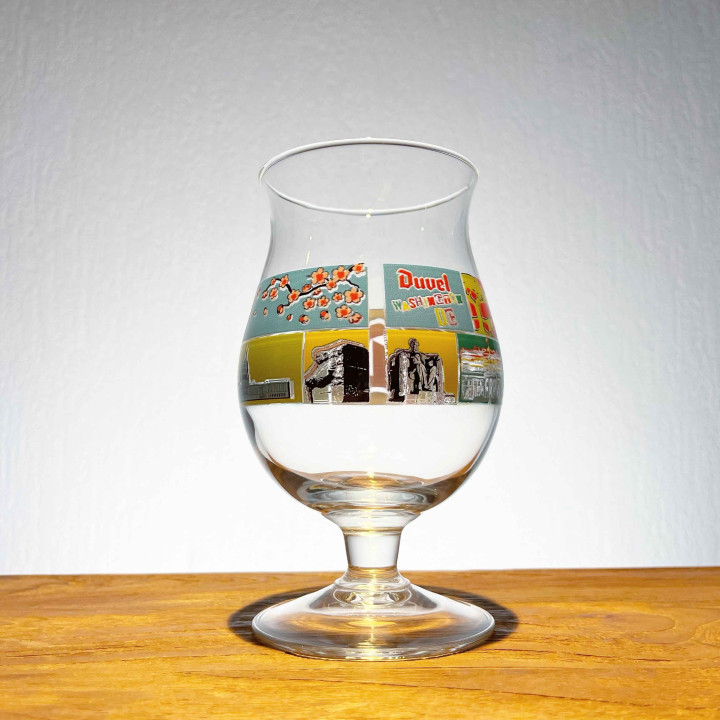 Verre bière Duvel collection 92 - Washington DC