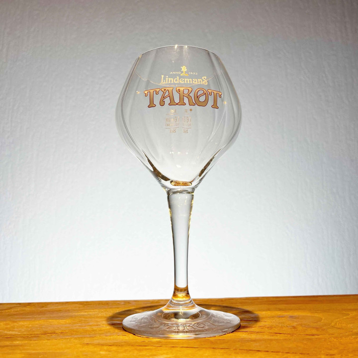 Glass beer Lindemans Tarot