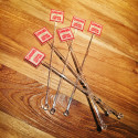 Swizzle stick Gordon's London Dry g in x6