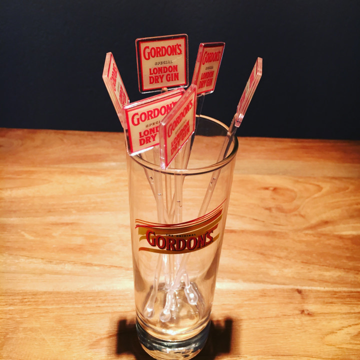 Mélangeur Touilleur Gordon's London Dry gin x6