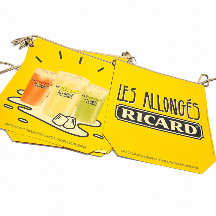 Slinger Les allongés Ricard