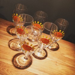 Set of 6 glasses Sangria Quint 50 cl tapered model