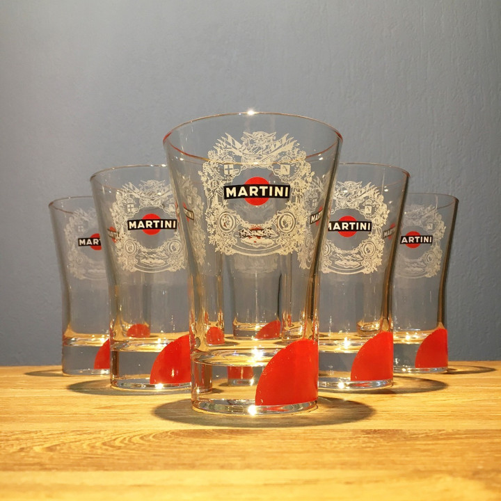 Glas Martini on the rocks