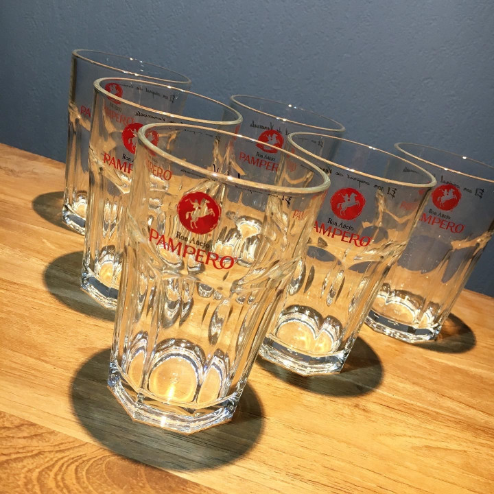 Glass Pampero Mojito model 1