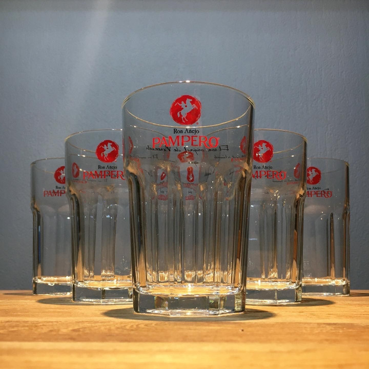 Glass Pampero Mojito model 1