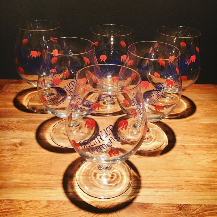 Verre Bière Delirium Tremens