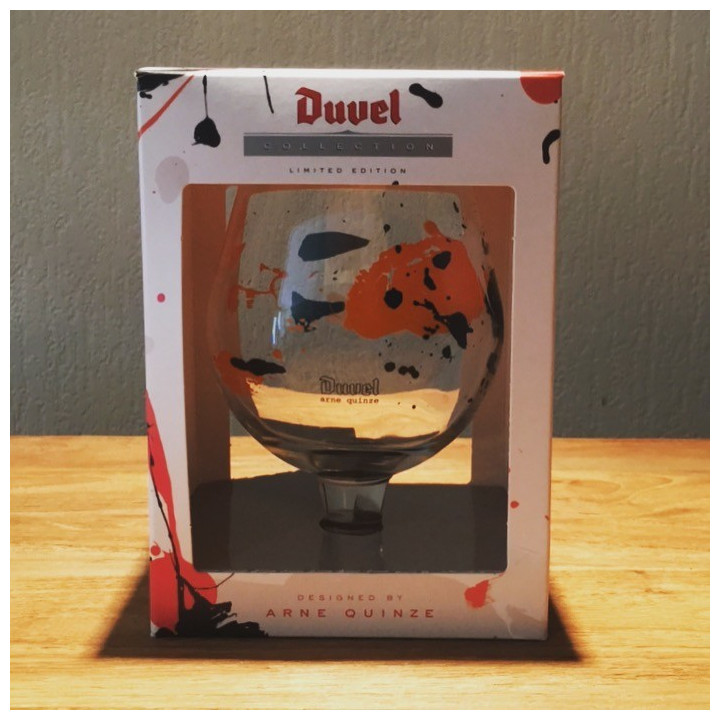 Verre bière Duvel collection 9 Arne Quinze