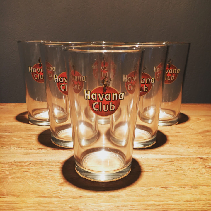 glass Havana Club Vintage model