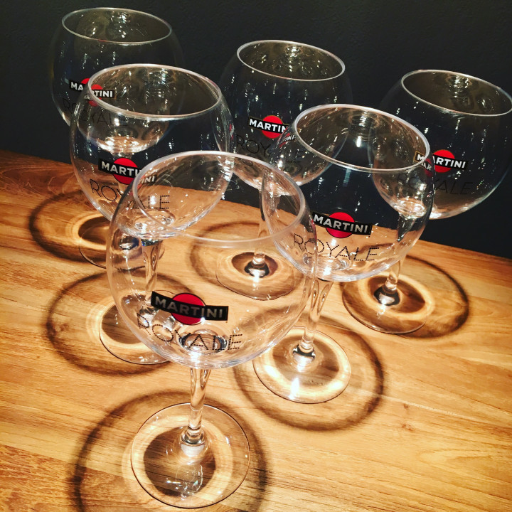 Voetglas Martini Royale pvc